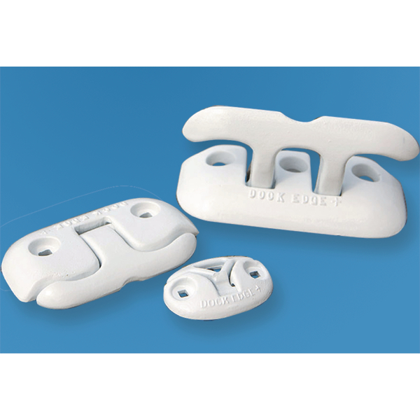 Dock Edge Flip-Up 6" Dock Cleat, White DE2606WF